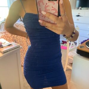 Dark Blue Party Dress